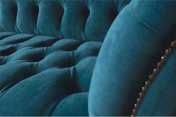 Bank Driepersoons Bekleed 3-zits Bankstellen Design Luxe Meubels Textiel Nieuw