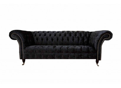 Bank Luxe Textiel Chesterfield Bank Banken Bekleding Tweezitter Banken