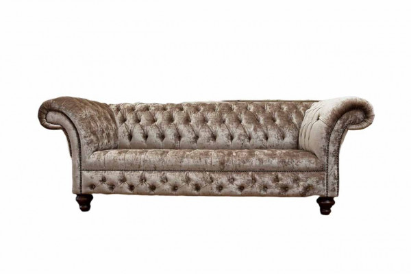 Chesterfield Sofa 3-zits Kussen Design Banken Sofa's Modern Driezitter