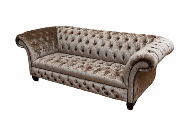 Chesterfield Sofa 3-zits Kussen Design Banken Sofa's Modern Driezitter