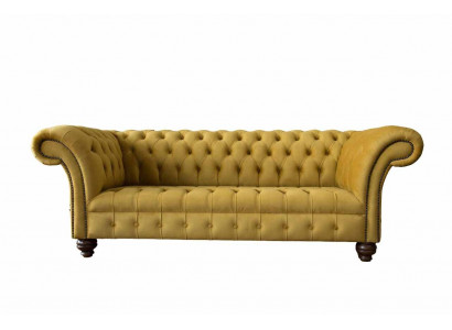 Bankstel 3-zitsbanken Zittende bank Chesterfield banken Driezitter Textiel