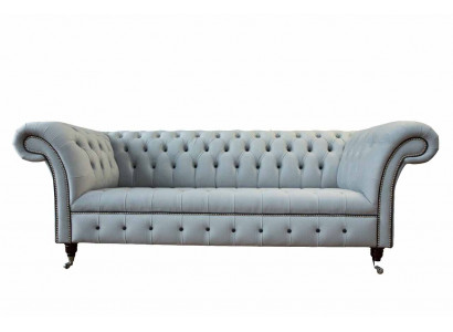 Bankstel 3-zits Luxe Chesterfield lederen banken Luxe designbank Nieuw