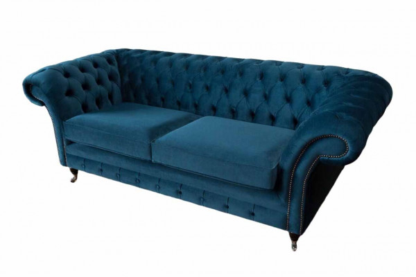 Luxe gestoffeerde sofa driepersoons bank woonkamer zitkussen banken nieuw