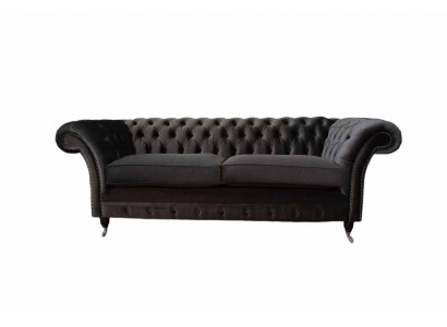Bankstel 3-zits woonkamer luxe gestoffeerde designmeubels Chesterfield Nieuw