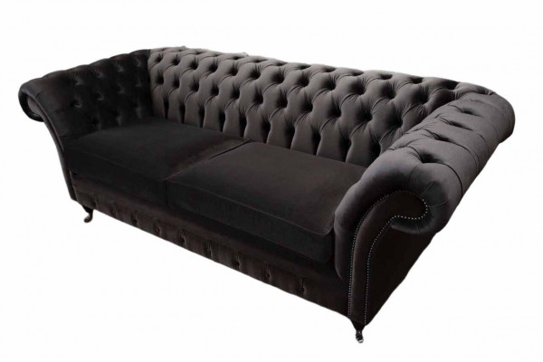 Bankstel 3-zits woonkamer luxe gestoffeerde designmeubels Chesterfield Nieuw