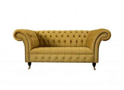 Tweezitsbank 2-persoons Designbanken Bekleding Chesterfield Zit Stof Textiel