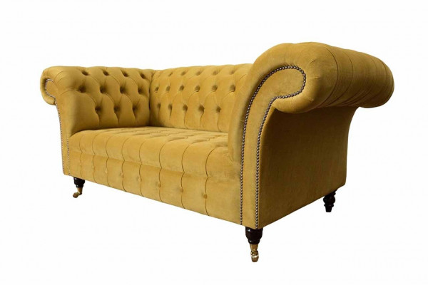 Tweezitsbank 2-persoons Designbanken Bekleding Chesterfield Zit Stof Textiel