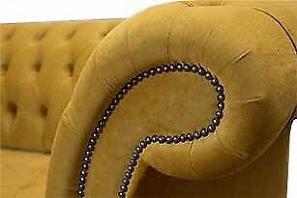 Tweezitsbank 2-persoons Designbanken Bekleding Chesterfield Zit Stof Textiel