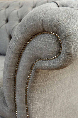Chesterfield tweezitsbank gestoffeerd bankstel textielbank textiel luxe  Chesterfield tweezitsbank gestoffeerd bankstel textielbank textiel luxe