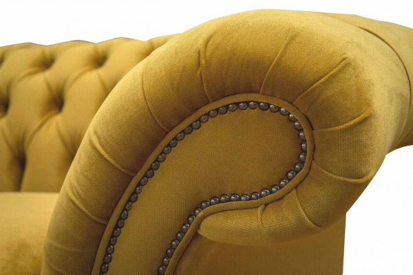 Sofa 2-zits bank stoffen bank textiel stof Chesterfield banken Nieuw
