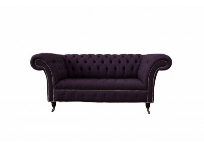 Bankstel Gestoffeerde Bankstellen Nieuwe Bankstel 2-Zits Design Chesterfield Stofbank