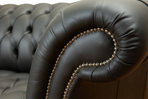 Chesterfield leren bank bank bekleding 2 zits designer banken bankstellen