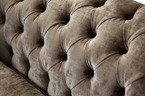 Ontwerp Chesterfield fauteuil 1 zitsbank gestoffeerde luxe textielbanken