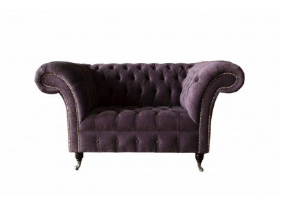 Fauteuil Chesterfield Velvet Single Luxury Fauteuil Bank Woonkamer Nieuw