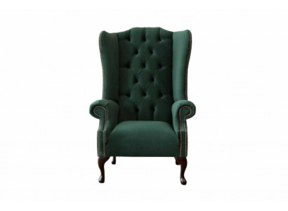 Chesterfield ontwerp fauteuil bekleding luxe textiel bank fauteuil