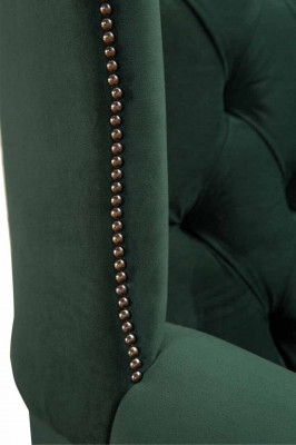 Chesterfield ontwerp fauteuil bekleding luxe textiel bank fauteuil