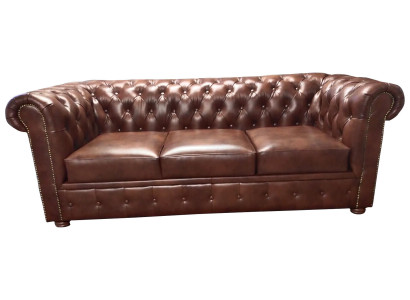 Luxe Chesterfield bankstel 3-zits bank Loungesofa's Bank 230cm Stof