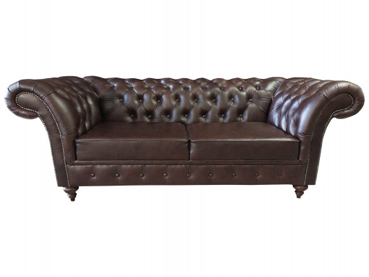 Chesterfield bank 3-zits bank luxe banken driezitter 230cm