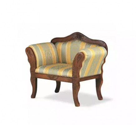 Klassieke stoel Designer Eenpersoons Nieuwe gestoffeerde meubels Woonkamer meubels