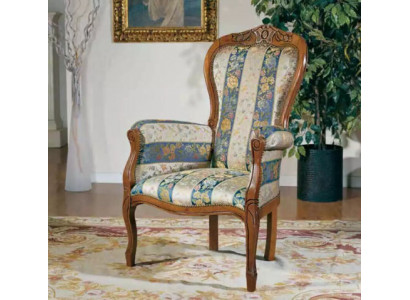 Fauteuil Designer Zit Luxe Textiel Bekleding Stof Meubels Klassiek Ontwerp
