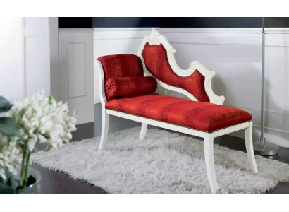 Rode chaise longue Klassieke meubels Woonkamermeubels Designer ligbed