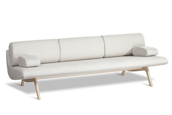 Ontwerper bankstel 3-zits bank gestoffeerde banken Design bankstel Nieuw Zitbank Driezitter Hout