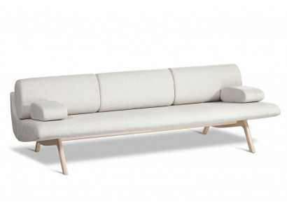Ontwerper bankstel 3-zits bank gestoffeerde banken Design bankstel Nieuw Zitbank Driezitter Hout