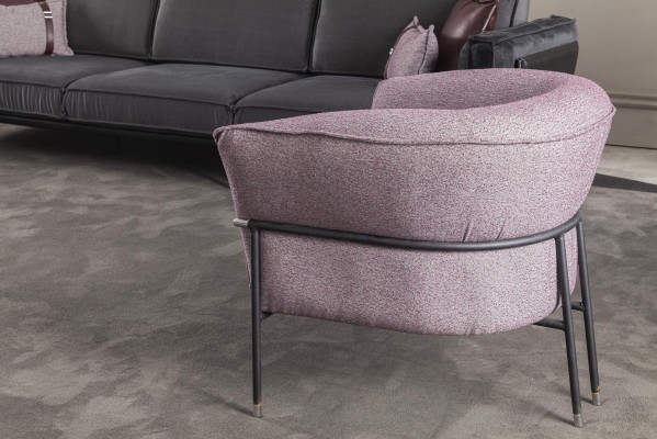 Fauteuil Woonkamer Luxe Ontspanningsstoelen Club Lounge Meubels Bank Lila