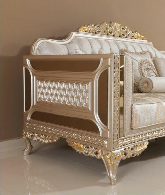 Bankstel 3-zits salontafel woonkamer modern nieuw luxe meubels
