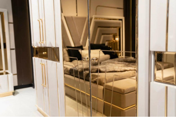 Kledingkast wit Slaapkamer Materiaal Hout Kast Luxe Modern