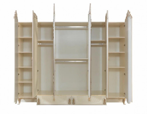 Slaapkamer kledingkast Materiaal Hout Kast Modern Nieuw Beige