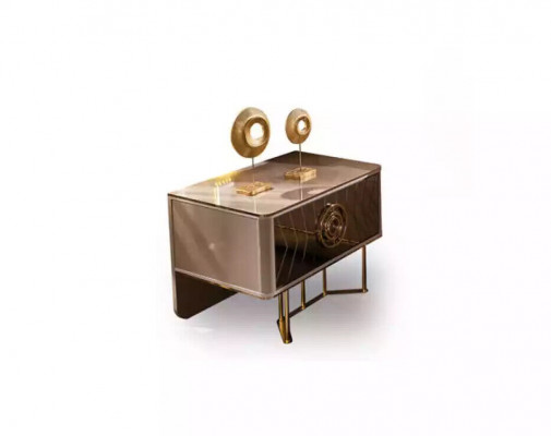 Luxe bed 2x nachtkastjes set bedden Nieuw tweepersoonsbed slaapkamerset 3-delig