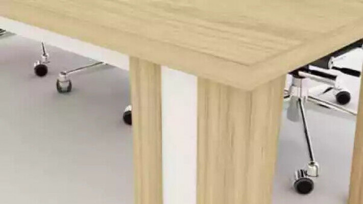 Grote houten tafel Vergadertafels Luxe vergadertafel Kantoorinrichting Modern