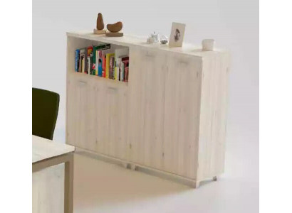 Houten archiefkast Moderne kantoormeubels Wit Documenten kast Ladenkast