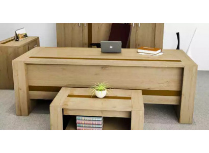 Ontwerper Bruin Bureau Luxe Kantoor Meubels Werkkamer Modern