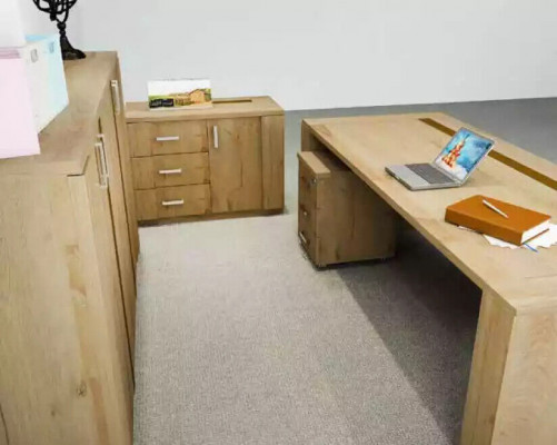 Ontwerper Bruin Bureau Luxe Kantoor Meubels Werkkamer Modern