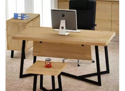 Lichtbruin ontwerpersbureau kantoormeubels ontwerpers tafels Hout Nieuw