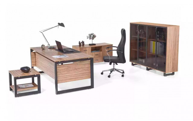 Bruine Vierkante Salontafel Luxe Houten Meubelen Woonkamerontwerp