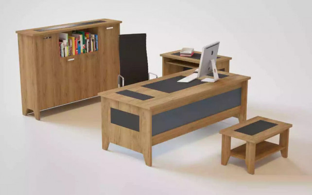 Bruine salontafel, ontwerper houten meubels woonkamer ontwerper bureau tafel