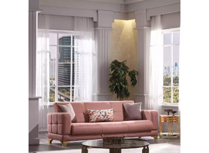 Rosa driezitsbank 3-zitsbank woonkamer zitmeubelen designer banken.