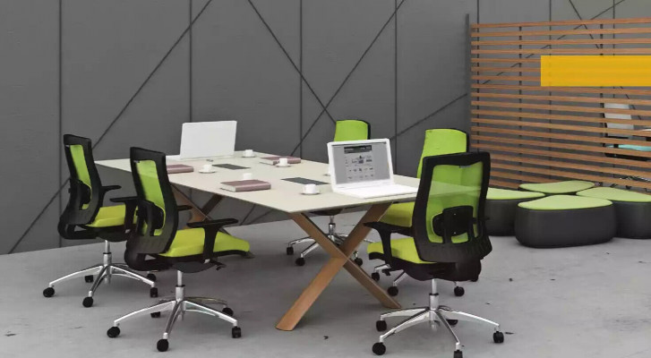 Grote werktafel Kantoorinrichting Vergadertafels Houten meubels Modern