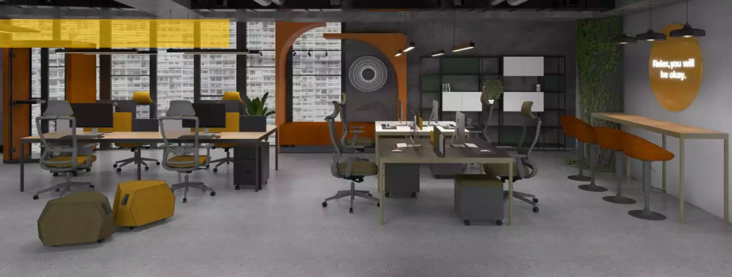 Moderne Grote Werktafel Kantoor meubelen Laptoptafel Kantoorwerkruimte