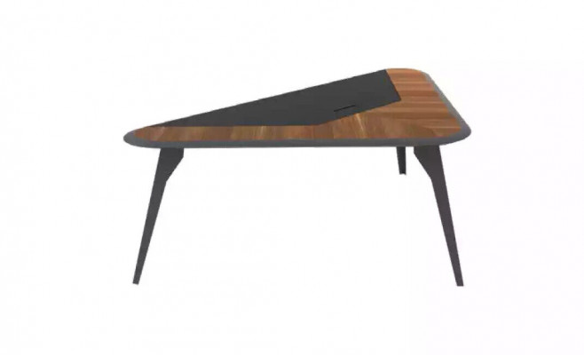 Chef bureau exclusieve kantoorinrichtingstafel modern bruin tafel meubels