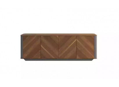 Dressoir kantoor dressoir Design meubilair Kast Lowboard Nieuw Kantoor Bruin
