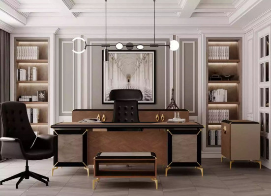 Sideboard Moderne kast Dressoir Kantoormeubelen Hout Metaal Meubels Luxe