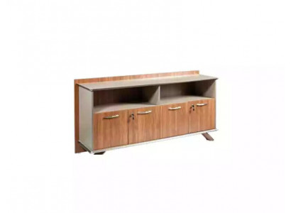 Modern bruin dressoir ontwerper commode luxe massief houten commode