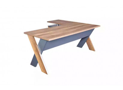 Luxe bureau van hout Tafels kantoortafel Designer tafels Bruin nieuw