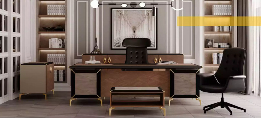 Beige luxe dressoir sideboard kantoormeubelkast designmeubels nieuw