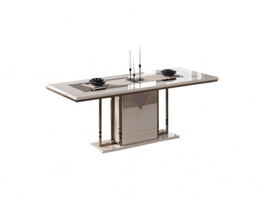 Luxe eettafel eettafel tafel eetkamer Modern hout Wit 200 cm