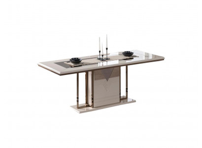 Luxe eettafel eettafel tafel eetkamer Modern hout Wit 200 cm